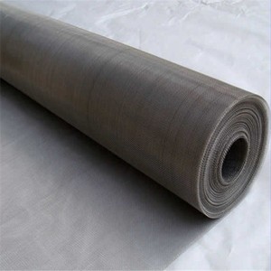 Filet de sécurité <span class=keywords><strong>anti</strong></span>-moustiques et <span class=keywords><strong>anti</strong></span>-<span class=keywords><strong>rongeurs</strong></span> noir en acier inoxydable 304 316 pour fenêtres et portes, en tissu maillé métallique - Product Image 1