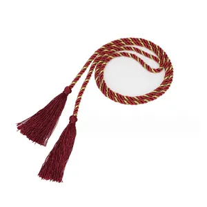 Aksesori tirai, dekorasi pinggiran tirai tenunan tangan, tali dasi kecil rumbai gantung 16 warna