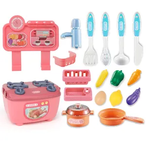 Mini Set di giocattoli da cucina colorati ragazzi ragazze finta gioca lavello gioco di cucina giocattoli gioca a cucinare giocattoli da cucina giochi per bambini ragazze