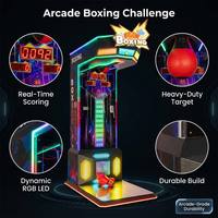 Nouvelle Machine de Boxe d'Amusement Arcade, Grande Machine à Poing de Boxe pour Bars, Parcs d'Attractions ou Centres Commerciaux