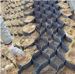 HDPE 지오 셀 투과 침식 자갈 접지 안정화 그리드 시트 벌집 메쉬 - Product Image 2