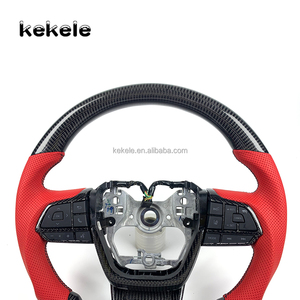 Volante de Fibra de Carbono y Cuero Perforado Personalizado para Toyota <span class=keywords><strong>Sienna</strong></span> LE XLE <span class=keywords><strong>SE</strong></span> Limited 2018 <span class=keywords><strong>2019</strong></span> 2020 2021 2022 2023 2024 - Product Image 2