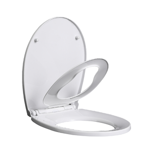 Abattant de toilettes moderne 2-en-1 en plastique PP avec bidet intégré, fermeture douce, charnière en acier inoxydable, réglage de la pression de l'eau, forme OEM pour salle de bain - Product Image 1