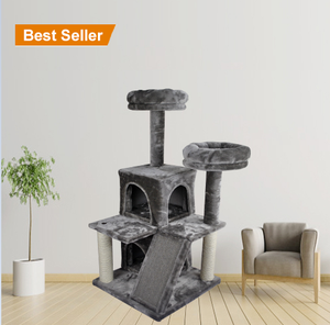 Groothandel Kat <span class=keywords><strong>Condo</strong></span> Luxe Prefab Huis Katten Touw Meubels Pet Huizen Voor Verkoop Boom Vormige Spelen Bomen En Condos - Product Image 1