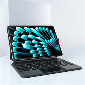 เคสฝาหลัง LED แบบสมาร์ทสำหรับ <span class=keywords><strong>iPad</strong></span> <span class=keywords><strong>Pro</strong></span> <span class=keywords><strong>11</strong></span>นิ้ว/<span class=keywords><strong>iPad</strong></span> Air <span class=keywords><strong>11</strong></span> M2 M3แม่เหล็กพร้อมแทร็คแพด - Product Image 4