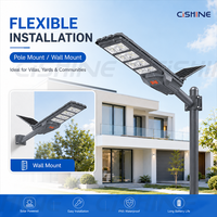 Lampe solaire tout-en-un Cishine Factory Wholesale IP65 300w avec caméra de surveillance CCTV, 4G/Wifi sans fil, étanche