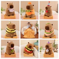 Nouveau produit Capybara dessin animé jouets en peluche climatiseur couette poupée Capybara peluche couverture ours cadeaux en gros