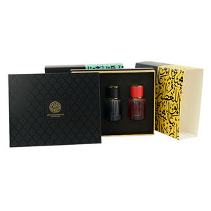 Coffret cadeau parfum de luxe emballage cosmétique personnalisé avec lèvre en relief et papier de <span class=keywords><strong>base</strong></span> boîte cadeau pour parfum - Product Image 3