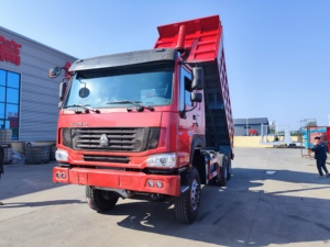 รถบรรทุกเหมืองหนัก Howo 6x4 ใหม่ ขนาด 25 ลูกบาศก์เมตร 371 แรงม้า เครื่องยนต์ Weichai ยูโร 3 เกียร์ FAST กล้องมองหลัง 360 องศา หน้าจอสัมผัส - Product Image 5