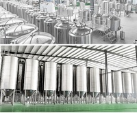 Équipement de brasserie 10bbl 1000l, équipement de brassage de bière artisanale