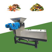 Gouden Leverancier Keuken Afvalontwaterings Schroefpers Machine Voedselresten Dehydrator met versnipperaar met Beste Prijs