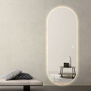 2025 Living Room Furniture Factory Supplies Explosion-proof LED <b>Mirror</b> Defogging Bluetooth Temperature Time <b>Full</b>-<b>length</b> <b>Mirrors</b> - Product Image 2