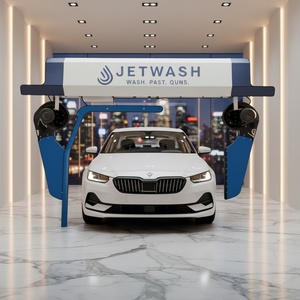 2026 New Electric Touchless Automatic <b>Car</b> Wash <b>Machine</b> with >1500W Pressure Cleaning and Stainless Steel for Gas Station - Product Image 1