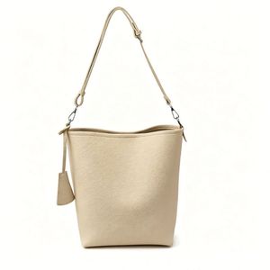 Korean Senior Bucket <b>Handbag</b> 2026 New Broadband Single Shoulder Crossbody Ladies Bags Sling Bag Leather Lady - Product Image 3