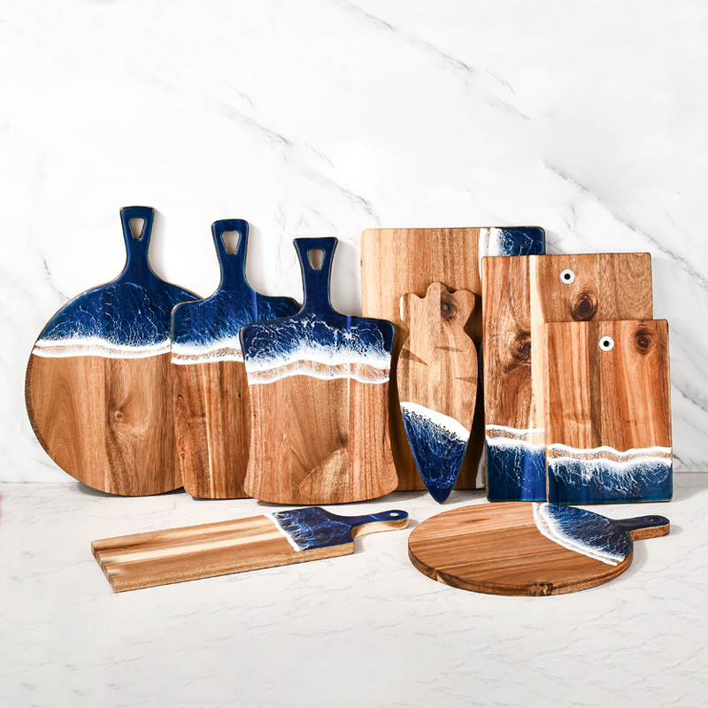 Resin Cutting Board - Acacia Wood Epoxy Design 2025