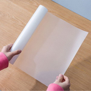 Cuttable Kitchen Moisture Proof Mat Rectangle Transparent White Waterproof Oil Proof Cabinet Drawer Wardrobe Liner Shelf Grip - Product Image 2