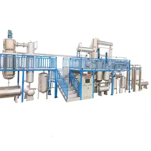 Re-Refined Base Oil from Used Engine Motor Lube Oil Waste Oil Recycling Machine