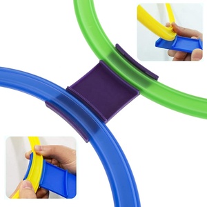 <span class=keywords><strong>Juego</strong></span> Clásico de <span class=keywords><strong>Twister</strong></span> y Rayuela para Interiores y Exteriores, 13 Anillos de Rayuela para <span class=keywords><strong>Niños</strong></span>, Juguete para Entrenamiento de Agilidad y Condición Física - Product Image 6