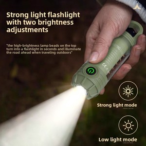 Haute luminosité rétro Mini <span class=keywords><strong>lampe</strong></span> de poche LED <span class=keywords><strong>lampe</strong></span> de <span class=keywords><strong>camping</strong></span> en plein air rechargeable multifonctionnelle avec atmosphère portable pour les campeurs - Product Image 3