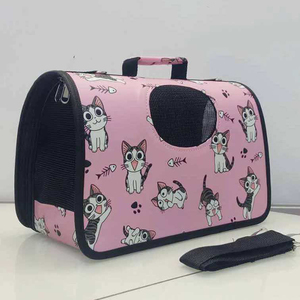 Ucuz taşınabilir evcil hayvan taşıyıcı omuzdan askili çanta nefes katlanabilir Pet kedi köpek seyahat taşıyıcısı çantası - Product Image 1