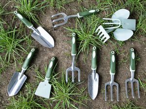 Ensemble d'outils de jardin avec sac à outils, kit d'outils à main pour la plantation, le désherbage et la culture - Product Image 2