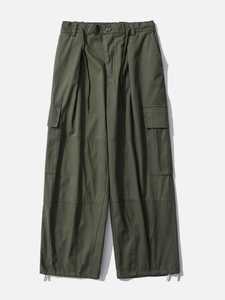 Men's Baggy Cargo Pants Anti-Wrinkle Polyester/Cotton <b>Drawstring</b> Waist Casual Utility <b>Trousers</b> for Streetwear & Outdoor Use - Product Image 1