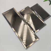 Colorful Beveled and Spliced Self-adhesive Glass Mirrors Use for Background Wall for the Kitchen