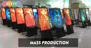 Nuevo Diseño de Pantalla LCD Digital Portátil, Soporte de Pie para Interiores, Pantalla Táctil, Kiosco Publicitario para Elevador, 1 Año de Garantía, FHD - Product Image 6