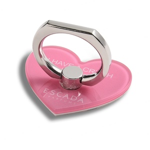 Soporte de Anillo para Teléfono Móvil con Logotipo Personalizado, Soporte de Anillo para Teléfono Celular de Acrílico en Forma de Corazón, Económico - Product Image 6