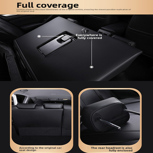 Bộ bọc ghế ô tô da cao cấp, thiết kế riêng cho Honda Civic/CR-V/XR-V/Accord, bộ đầy đủ - Product Image 6