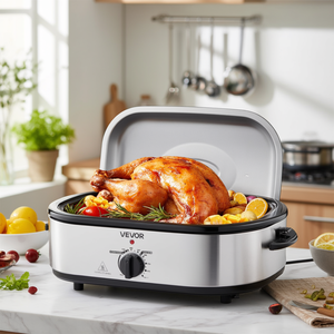 Horno Asador Eléctrico Vevor de 14 Qt, Acero Inoxidable, Temperatura Ajustable, Asado en Encimera con Rejilla Extraíble - Product Image 2