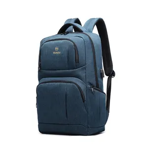 Vsurplus Mochila de negócios para laptop, mochila escolar para lazer e lazer com desconto, mochila de carregamento USB à prova d'água