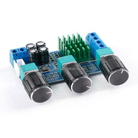 Accessoire audio, carte audio double canal haute puissance 80W, réglage des basses, amplificateur de puissance numérique TDA3116D2 XH-M567