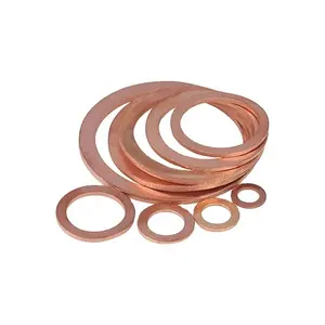 Copper Washer Thickness 1.5mm M16-m25 Metal Flat Shim Washer