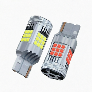 หลอดไฟเบรกรถยนต์ LED 27W T20 1156 1157 3030 36SMD 12V ใช้ได้กับรถยนต์ทั่วไป ป้องกันการกระพริบ ความสว่างสูง ไฟเลี้ยว ไฟถอยหลัง - Product Image 1