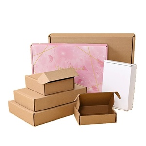 Cajas de Envío Personalizadas al por Mayor con Logotipo para Ropa, Joyería y Electrónica 3C, Lote Pequeño, Stock Disponible - Product Image 1