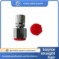 Adaptateur de manomètre hydraulique à raccord rapide fileté, connecteur industriel étanche pour la mesure de pression