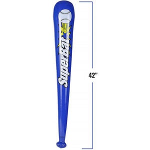 SuperBat Inflatable Baseball Bat 48 Inch PVC Cheer Stick For Birthday Party Toys With LED Lighting - Product Image 2