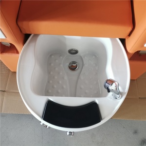 Kisen Wholesale Modern Luxury Beauty Nail Salon Pipeless Whirlpool Magnet Jet Foot Spa Massage Pedicure Chair - Product Image 5