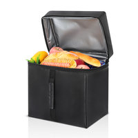 Sac isotherme réutilisable, pièces, avec Logo personnalisé, vente en gros, thermo-isolant, sac de repas, pour voiture, moto, livraison de Pizza