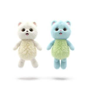 Jouets en peluche personnalisés en coton PP avec motif d'ours mignon, créez vos propres poupées d'animaux de <span class=keywords><strong>dessin</strong></span> <span class=keywords><strong>animé</strong></span> (31cm-50cm) - Product Image 1