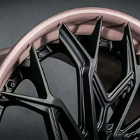 Jantes en alliage d'aluminium forgé monobloc 2 pièces concaves 15-22 pouces 5x114.3 compatibles avec Lexus Toyota Infiniti, jantes sur mesure
