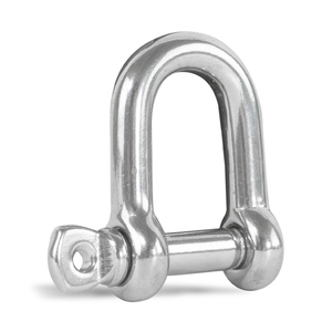Manilles en acier galvanisé de type D, produits américains et européens, manilles en acier inoxydable de type D, anneaux en acier inoxydable 304, prix bas, Qatar, 10 à 50 tonnes - Product Image 2