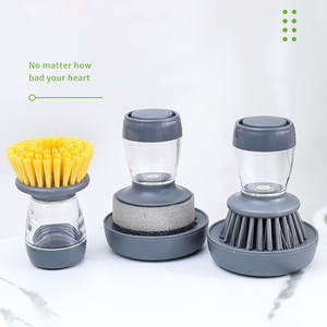 Dispensador de Jabón para Cocina, Cepillos de Limpieza, Fácil de Usar, Cepillo para Lavar y Limpiar, Dispensador de Jabón, Accesorios de Cocina - Product Image 2
