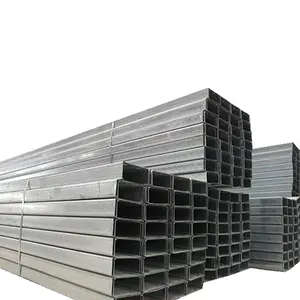 Q235b sıcak daldırma galvanizli küçük çaplı kare tüp 60*60*2.5mm kesintisiz kare boru için su temini ve kanalizasyon