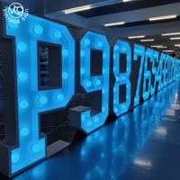 Modèle de numéros de chapiteau personnalisé d'usine 5Ft Tall Letters 4ft pour Offre Spéciale