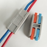Farbige Hebel-2-Wege-Schnellverbinder für den Automobilbereich, 32A 400V 0,08-4mm² Kabelanschluss