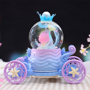 Mayorista Nueva Sirena Princesa <span class=keywords><strong>Castillo</strong></span> Bola <span class=keywords><strong>de</strong></span> Cristal Caja <span class=keywords><strong>de</strong></span> Música Carrusel Juguetes Creativos para Niñas Regalo <span class=keywords><strong>de</strong></span> Cumpleaños - Product Image 6