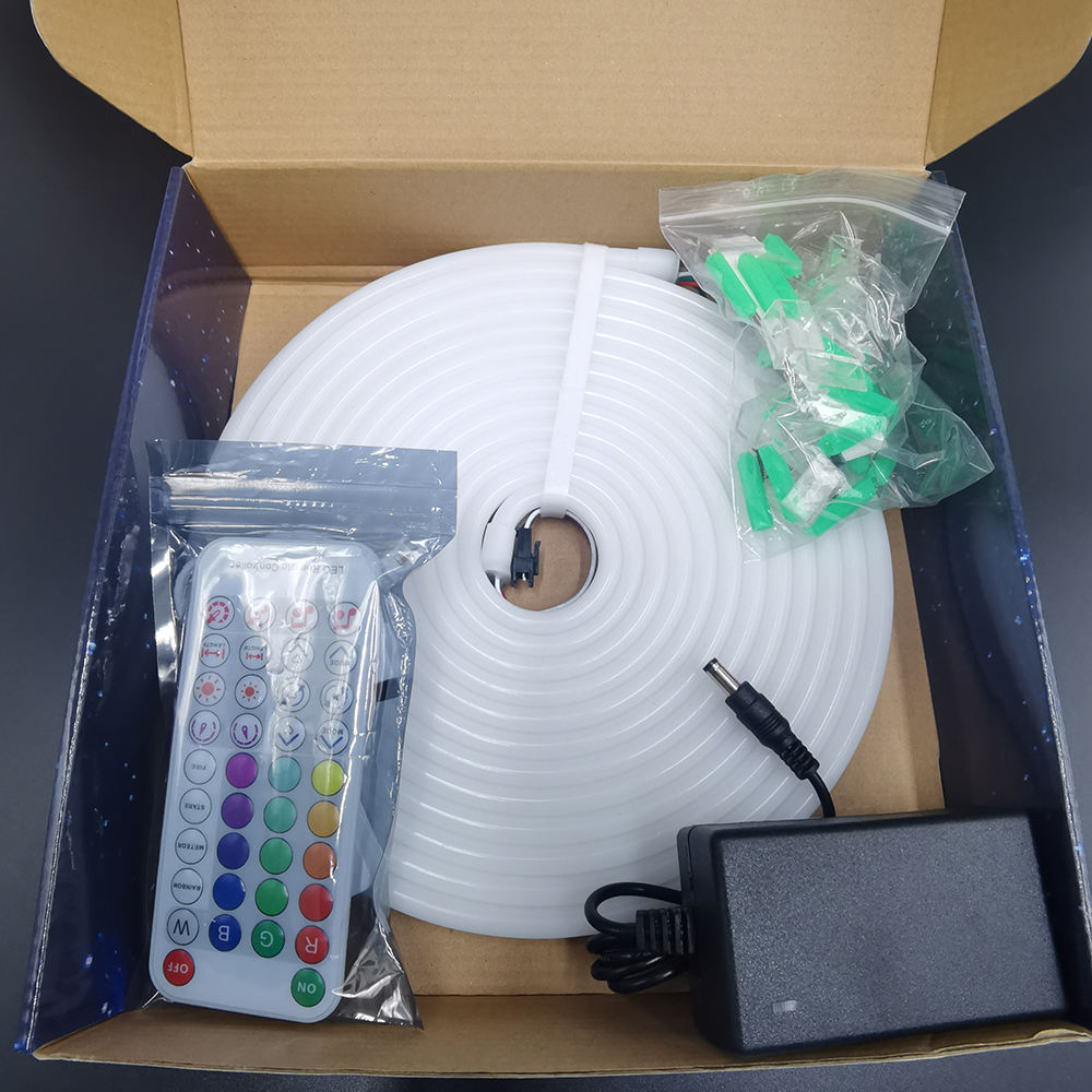 6mm Rgb Ic Neon Light Kit Pixel LED Flexible Strip DC12V for Room Decoration Lights Attractive Neon Signs