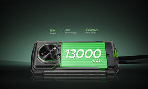 Nouveau téléphone mobile Android Daoge Fire 5 Pro 2025 avec processeur Octa Core, NFC, lecteur <span class=keywords><strong>d</strong></span>'empreintes digitales, fonctionnalités triple protection et batterie inférieure à 13000 mAh - Product Image 6